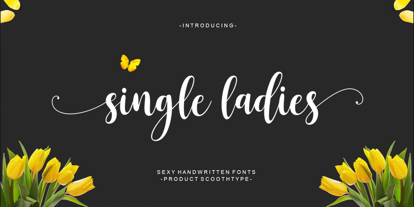 Font Single Ladies